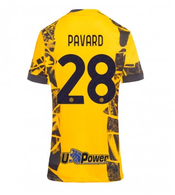 Inter Milan Benjamin Pavard #28 Tredjetröja Dam 2024-25 Kortärmad